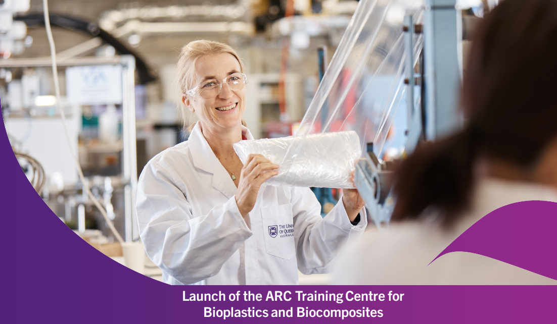 Event: Official launch of the ARC Training Centre for Bioplastics and Biocomposites 18 July
